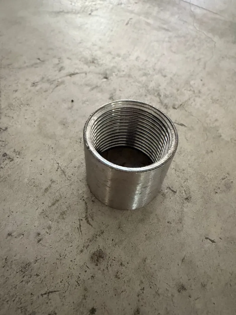 ต่อตรงเกลียวในสแตนเลส (socket) สำหรับต่อท่อเกลียวโดยไม่ต้องเชื่อม